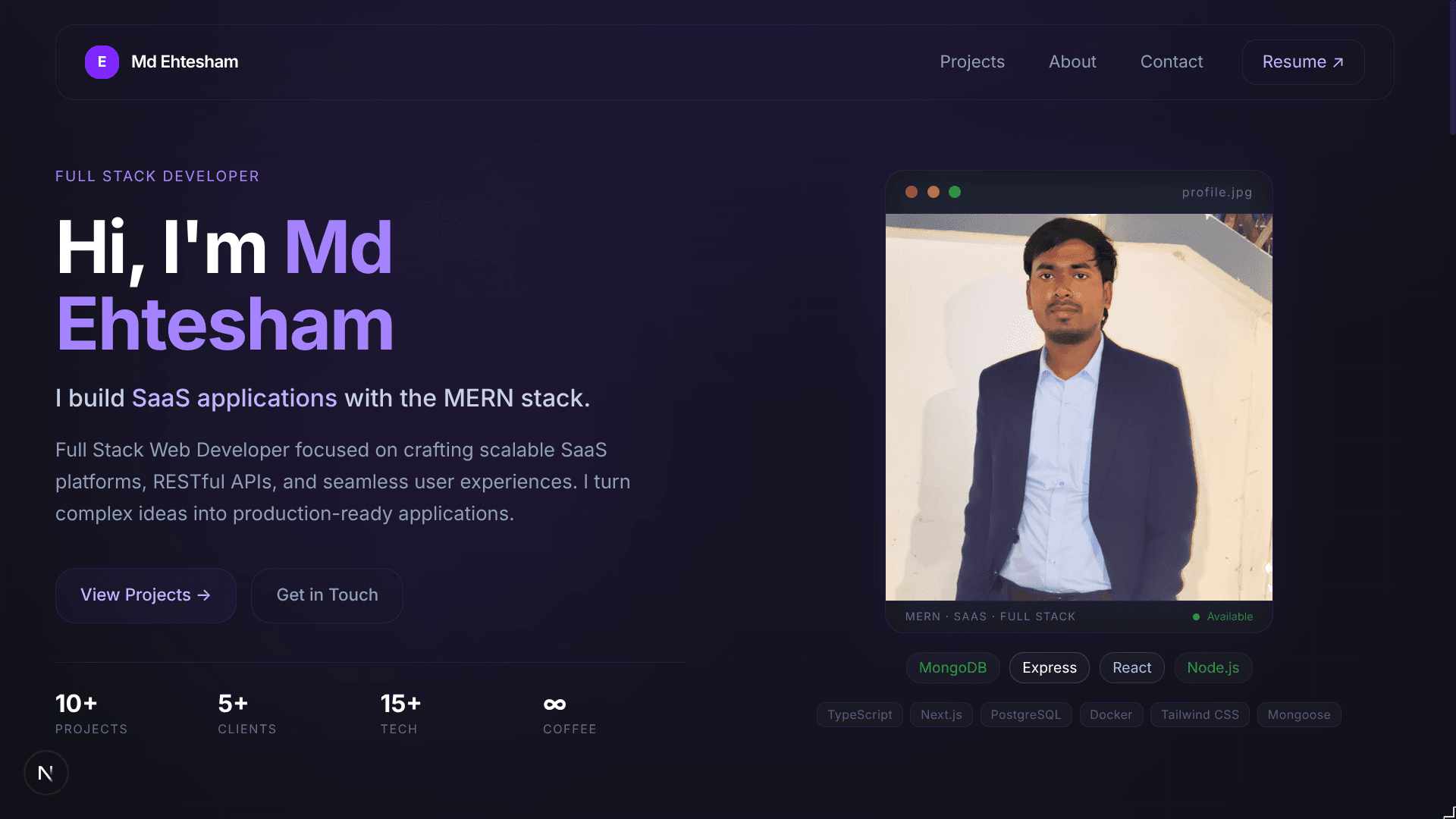 Portfolio v2 preview